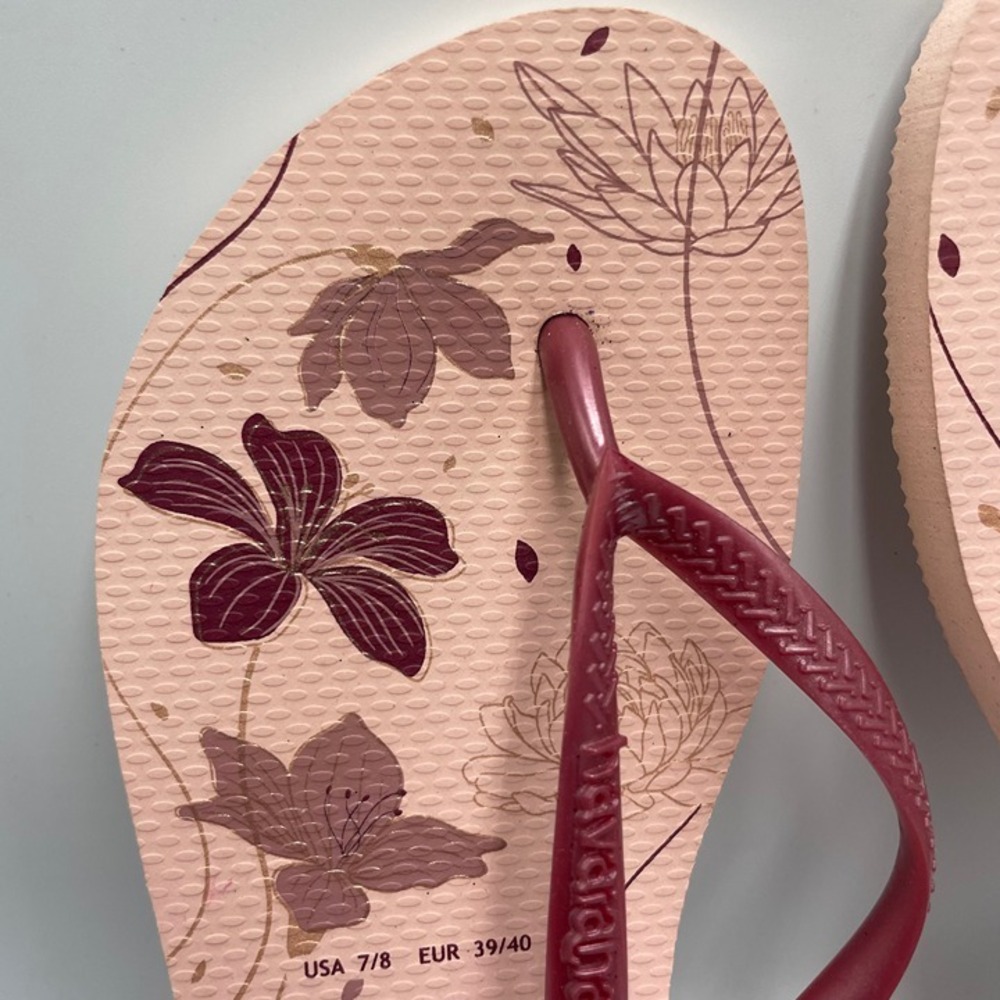 SLPR0059 W's 7/8 Havaianas Slim Organic flip flops sandals
